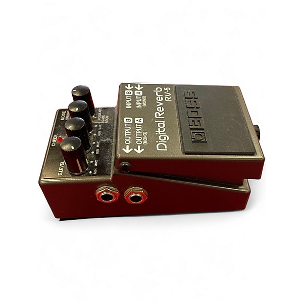 ★特選中古品！BOSS RV-5 Digital Reverb Used BOSS RV5 Digital Reverb Effect Pedal | Guitar Center