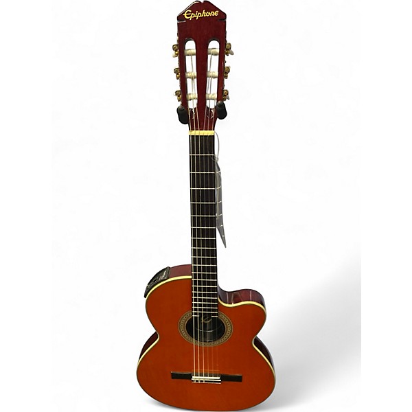 Used Epiphone SST CLASSICAL GUITAR Natural Classical Acoustic Electric Guitar