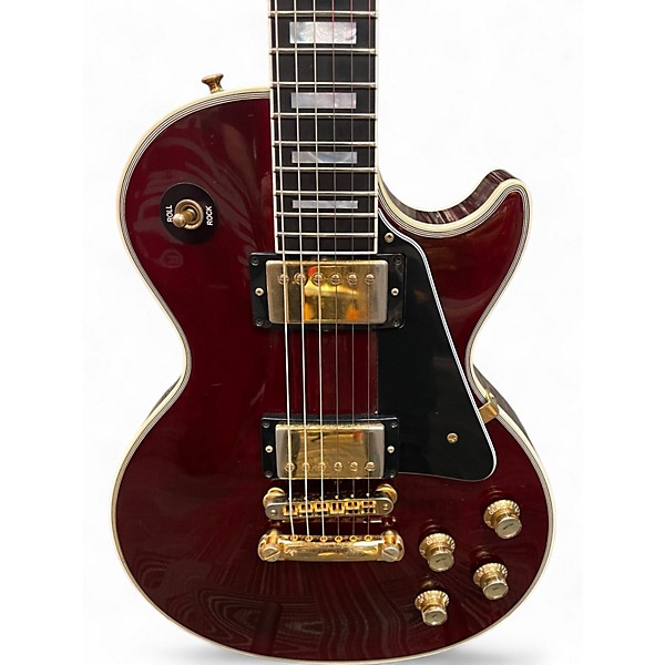 Vintage 1998 Gibson Gibson Les Paul Custom Wine Red Solid