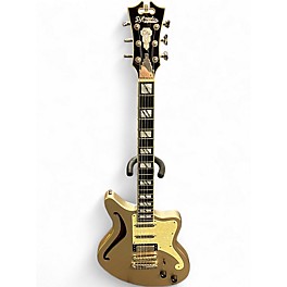 Used D'Angelico Deluxe Bedford SH Desert Gold Hollow Body Electric Guitar