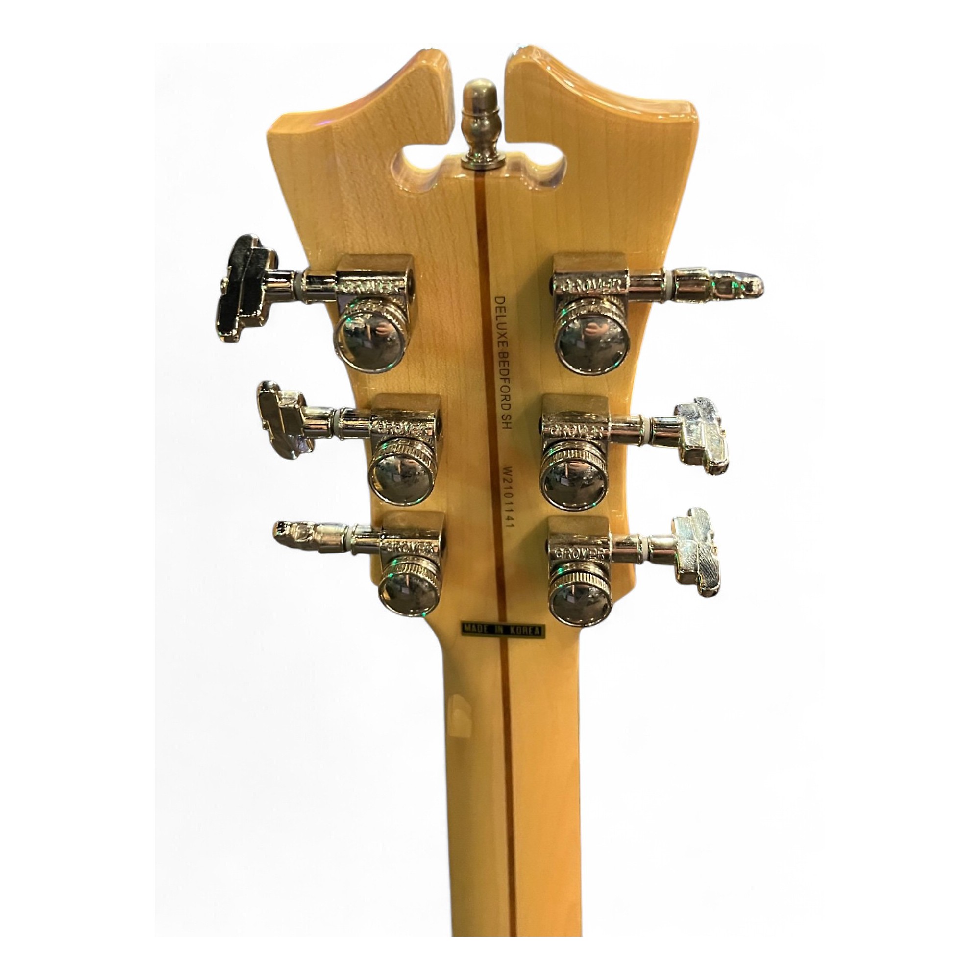 Used D'Angelico Deluxe Bedford SH Desert Gold Hollow Body Electric