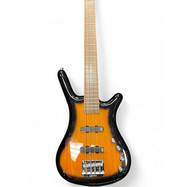 Used RockBass by Warwick Corvette 2 Tone Sunburst Electric Bass Guitar