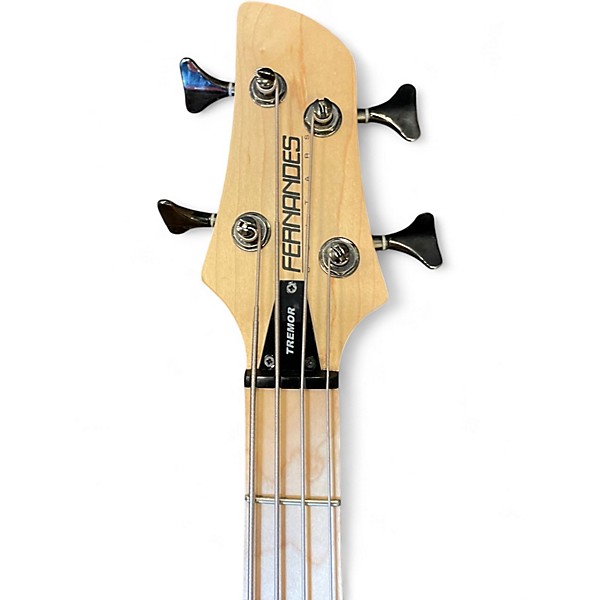 Used Fernandes Tremor 2 Tone Sunburst Electric Bass Guitar