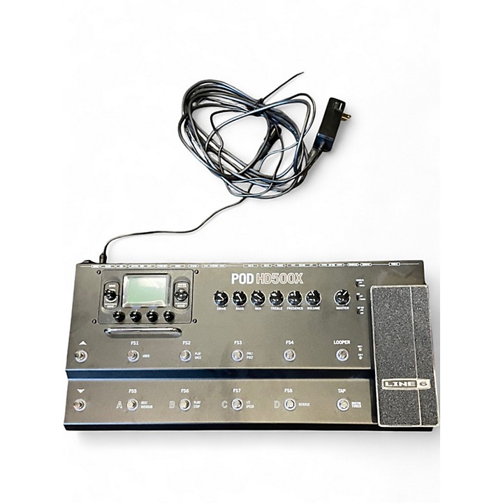 LINE 6 POD HD500X ギターエフェクター Used Line 6 Pod HD500X Amp Modeler Effect Processor | Guitar