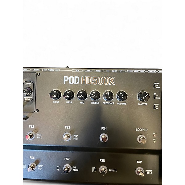 Used Line 6 Pod HD500X Amp Modeler Effect Processor | Guitar