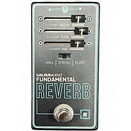 Used Walrus Audio Fundamental Series Reverb Effect Pedal