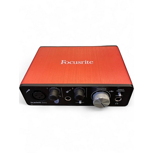 DTM・DAW Focusrite Scarlett Solo gen 2nd Focusrite Scarlett Solo USB Audio Interface - 2nd Gen