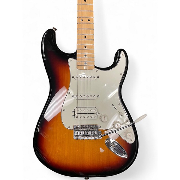 Used Fender Standard Stratocaster Brown Sunburst Solid Body Electric Guitar