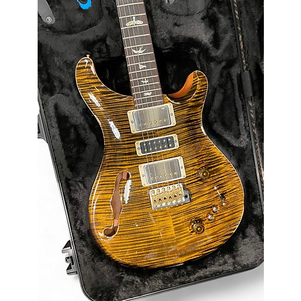 Used PRS Special 10 Top Tiger Eye Hollow Body Electric Guitar
