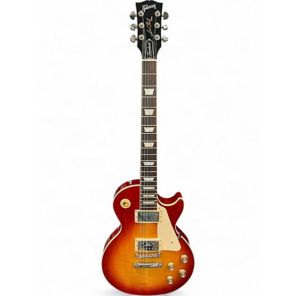 Used 2023 Gibson Standard 60's Les Paul Bourbon Burst Solid Body Electric Guitar