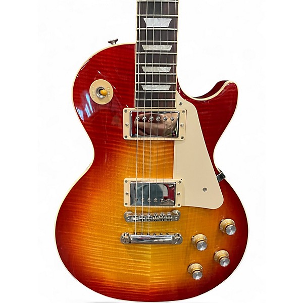 Used 2023 Gibson Standard 60's Les Paul Bourbon Burst Solid Body Electric Guitar