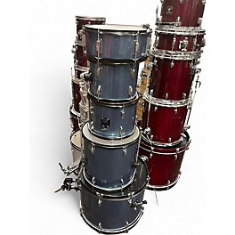 Used Ktaxon 5 Piece 5 PIECE  Blue Drum Kit