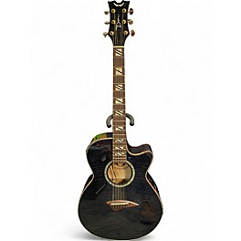 Used Dean Performer FM Black Acoustic Electric Guitar