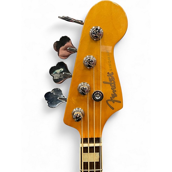 ベース Fender Kingman bass Natual Fender Kingman Acoustic-Electric Bass - Shaded Edge Burst