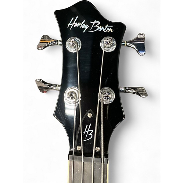 Used Harley Benton RB 414 BLACK Electric Bass Guitar