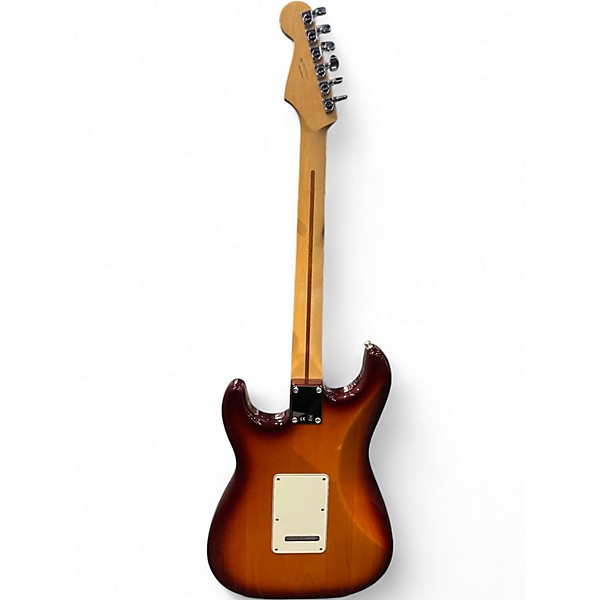 Used 2017 Fender Standard Stratocaster Plus Top Tobacco Sunburst Solid Body Electric Guitar