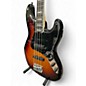 Used 2016 Fender American Elite Jazz Bass 3 Color Sunburst Electric Bass Guitar thumbnail