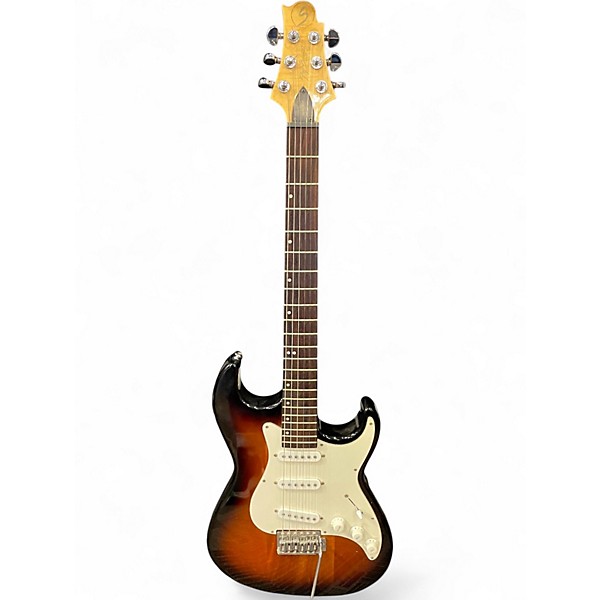 Used Greg Bennett Design by Samick MALIBU 2 Tone Sunburst Solid Body Electric Guitar