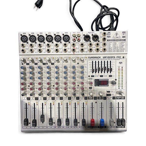 Used Behringer UB1222FX-Pro Unpowered Mixer
