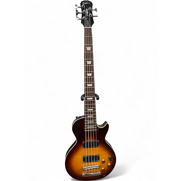 ベース Epiphone by GIBSON LesPaur BASS Used Epiphone LES PAUL STANDARD 5 STRING 2 Tone Sunburst