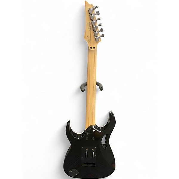 Used Ibanez JEM77VBK Black Solid Body Electric Guitar