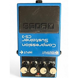 Used BOSS CS3 Compressor Sustainer Effect Pedal