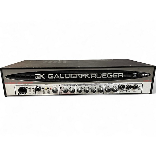 Used Gallien-Krueger 400RB-IV 280W Bass Amp Head