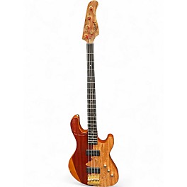 Used 2021 Cort Jeff Berlin Series Rithimic Spalted Maple Electric Bass Guitar