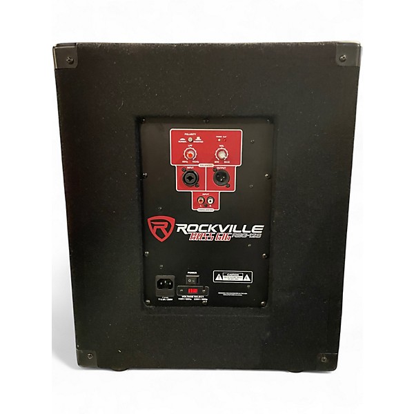Used Rockville BASS GIG RBG 12S Powered Subwoofer
