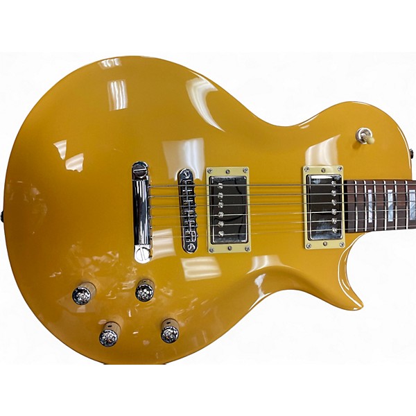 Used Keisel CS3S Gold Top Solid Body Electric Guitar