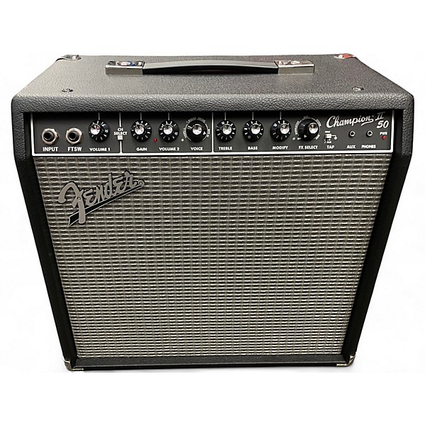 Used Fender CHAMPION II 50 Guitar Combo Amp