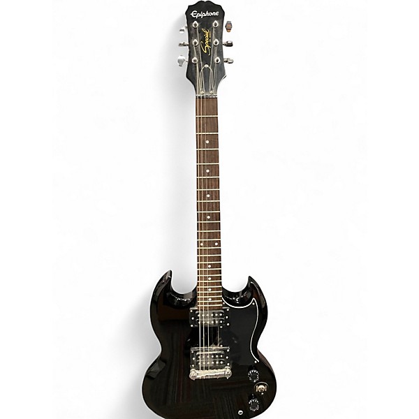 Used Epiphone SG Special Bolt On Black Solid Body Electric