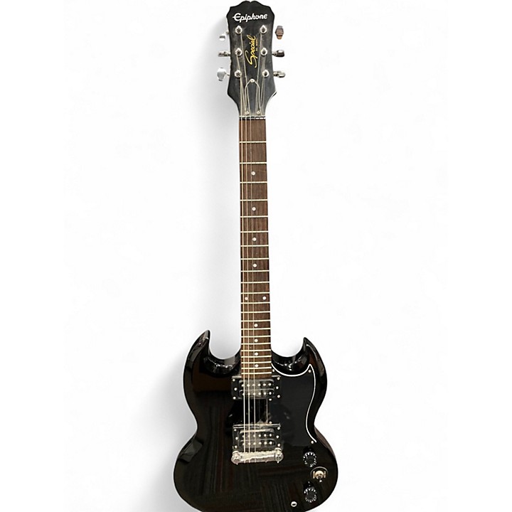 動画あり! Epiphone SG Pro ソリッドブラック整備済 Used Epiphone SG Special Bolt On Black Solid Body Electric