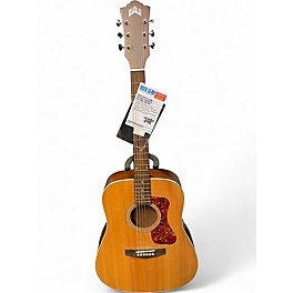Used Guild D-240E Natural Acoustic Electric Guitar