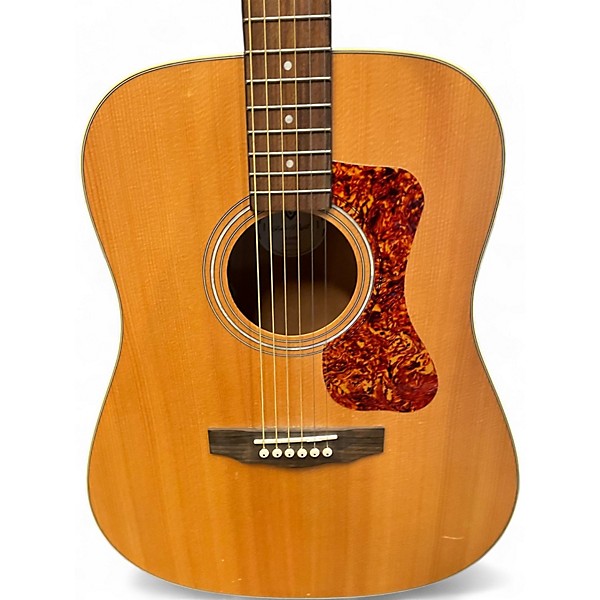 Used Guild D-240E Natural Acoustic Electric Guitar