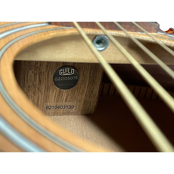 Used Guild D-240E Natural Acoustic Electric Guitar