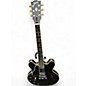 Used Gibson ES335 Left Handed Satin Black Hollow Body Electric Guitar
