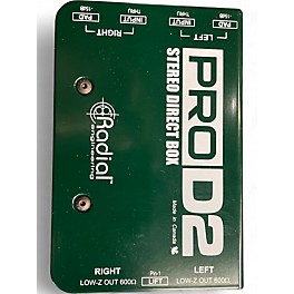 Used Radial Engineering Pro D2 Audio Converter