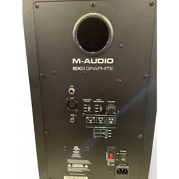 Used M-Audio BX8A Pair Powered Monitor