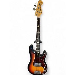 Vintage 1968 Fender Precision Bass Sunburst Electric Bass Guitar