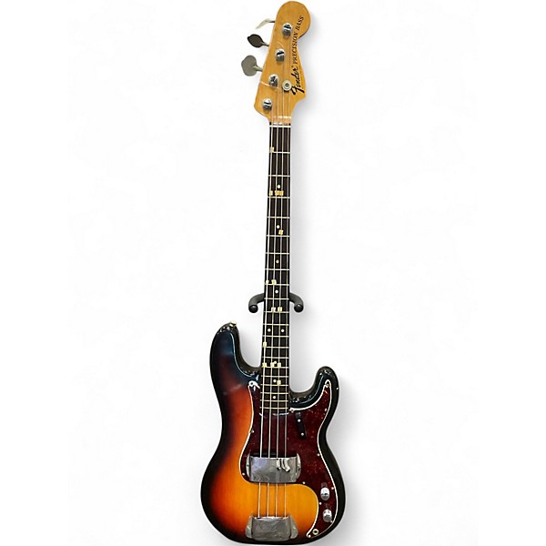 Vintage 1968 Fender Precision Bass Sunburst Electric Bass Guitar