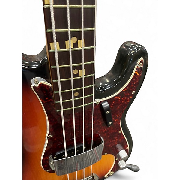 Vintage 1968 Fender Precision Bass Sunburst Electric Bass Guitar