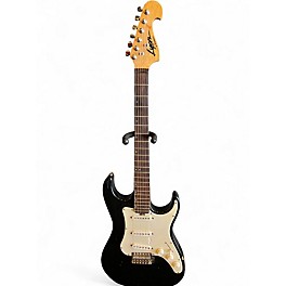 Used Washburn LYON STRAT Black Solid Body Electric Guitar