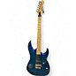 Used Mitchell HD400 BLUE FLAMETOP Solid Body Electric Guitar thumbnail