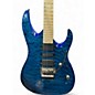 Used Mitchell HD400 BLUE FLAMETOP Solid Body Electric Guitar