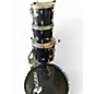 Used Rogers 4 Piece 4 Piece Black Drum Kit thumbnail