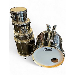 Used Pearl 5 Piece Export Chrome Drum Kit
