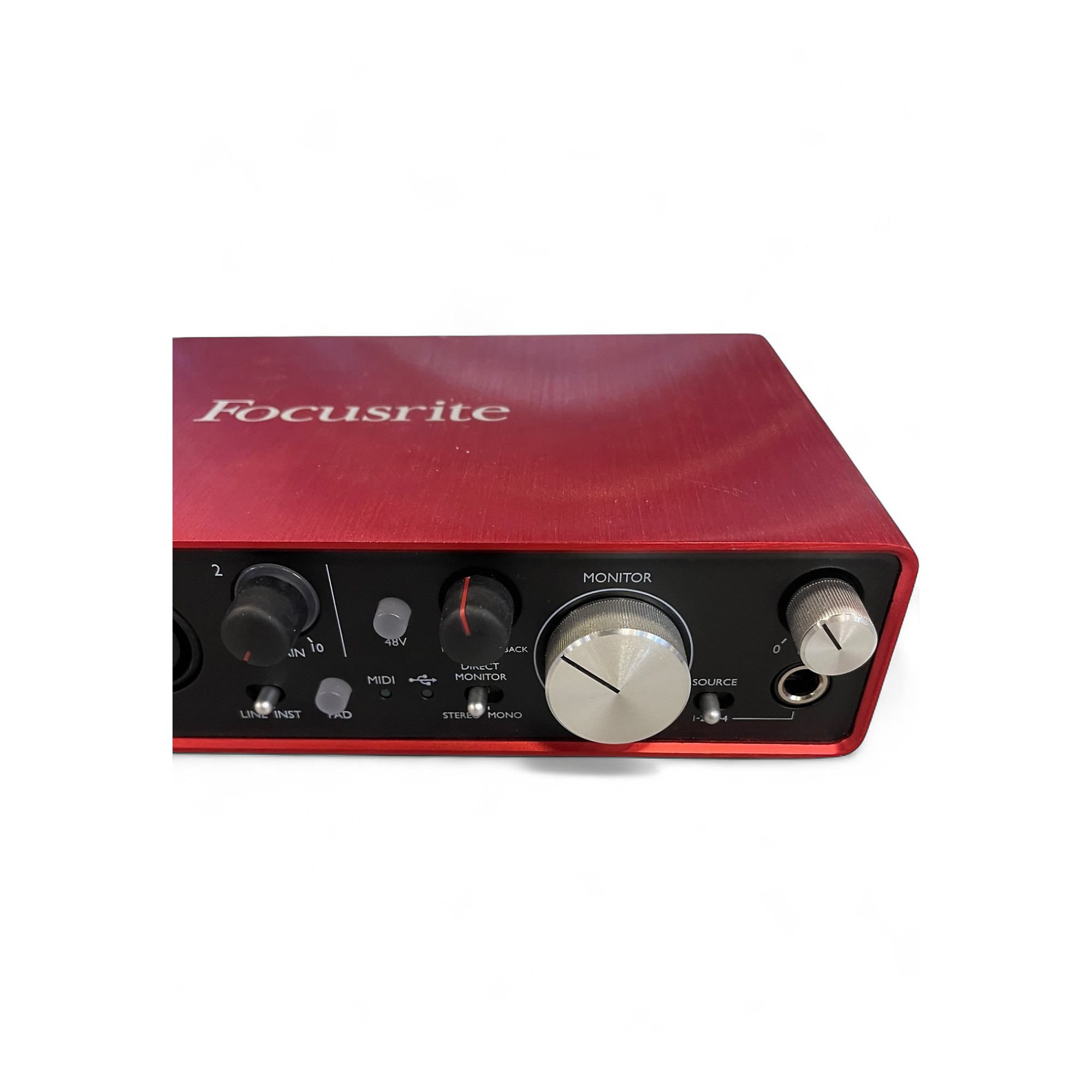 オーディオインターフェースForcusrite Scarlett 2i4 Focusrite Scarlett 2i4 USB Audio Interface | Guitar Center