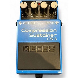 Used BOSS CS3 Compressor Sustainer Effect Pedal
