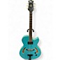 Used Cort J TRIGGS TRG-1 TEAL Hollow Body Electric Guitar thumbnail